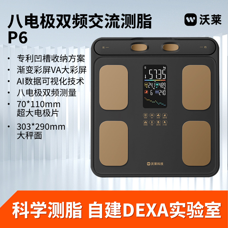 体脂肪計、体重測定アプリ連携、8電極、カラースクリーン、減量・脂肪減少、スマート電子体重計、精密計量|undefined