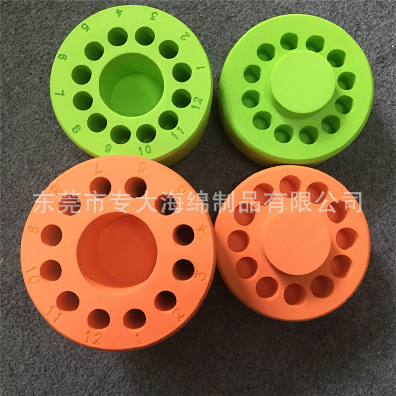 EVA试管盒 恒温针剂医疗防震EVA泡棉保温盒 试管冷却泡棉盒内托