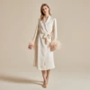 Bathrobe, champagne color