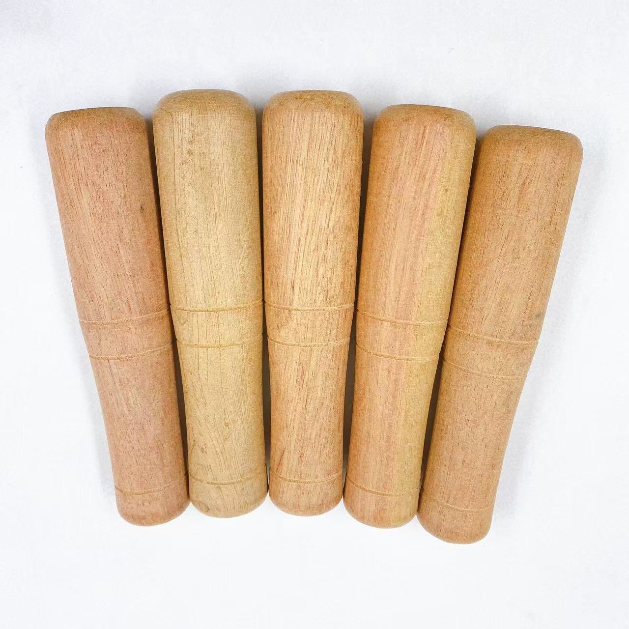 Martillo de ajo de madera variada, machacador de ajo, mortero de ajo, palo de ajo, ajo prensado, hogar, puesto sólido de madera anticuado, lote de tienda departamental de 2 yuanes