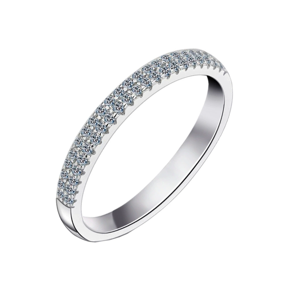 臻成达 Fashionable ring, 2.5mm, silver 925 sample, does not fade