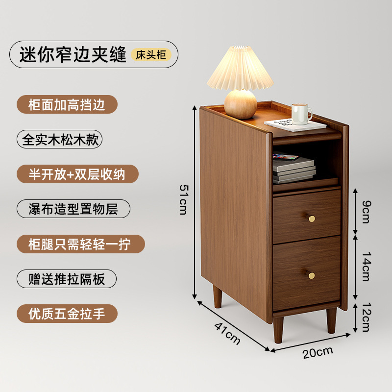 Super estrecha cabecera pequeña ultra estrecha 20cm 30cm cabecera de cama estrecha hendidura gabinete de almacenamiento de madera maciza cabecera de cama estante