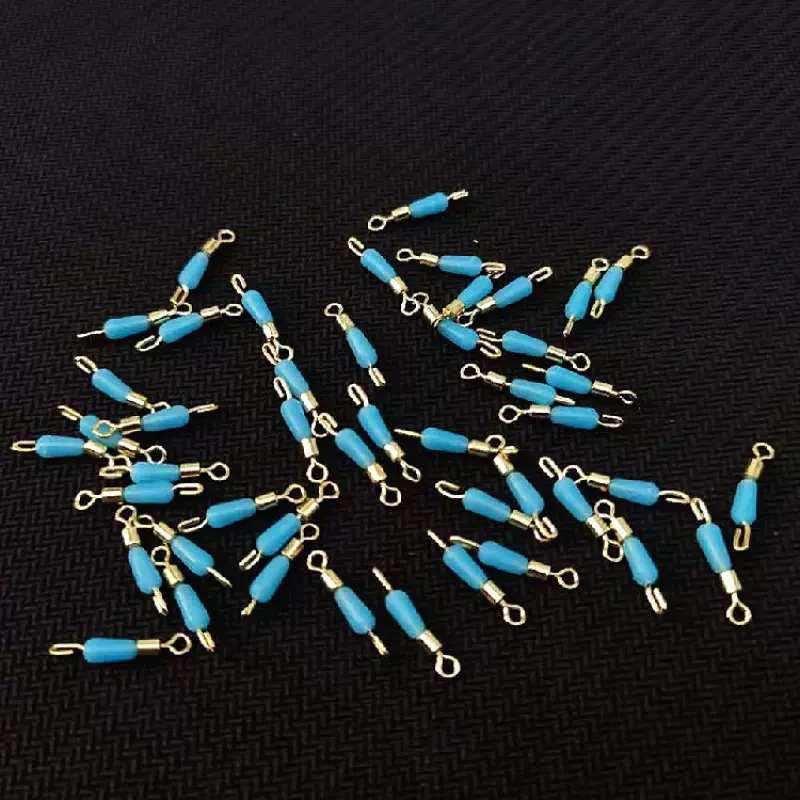 硅胶子线夹快速子线夹 防缠八字环连接器 渔具垂钓配件批发