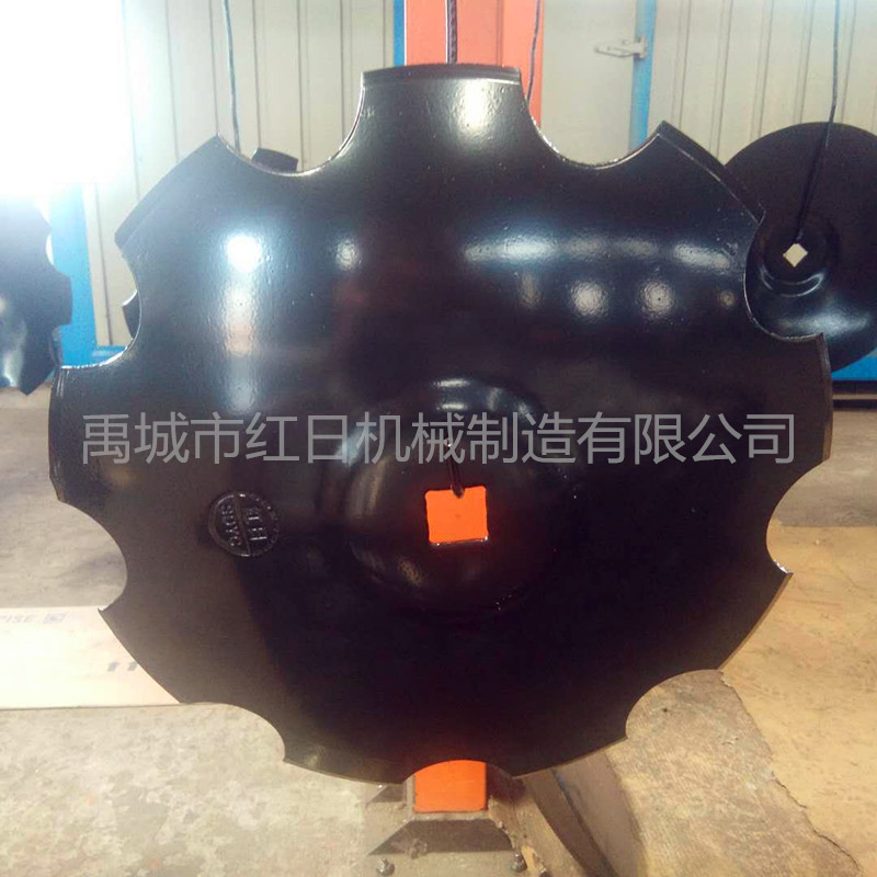 批发联合整地机耙片 犁片耙片厂家  锰钢缺口耙片 驱动圆盘犁片
