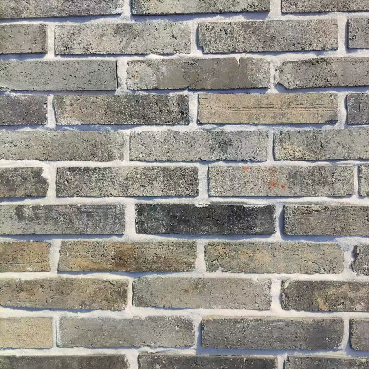 红砖皮，青砖皮，老砖片红砖切片外墙砖劈开砖文化砖石仰明老砖