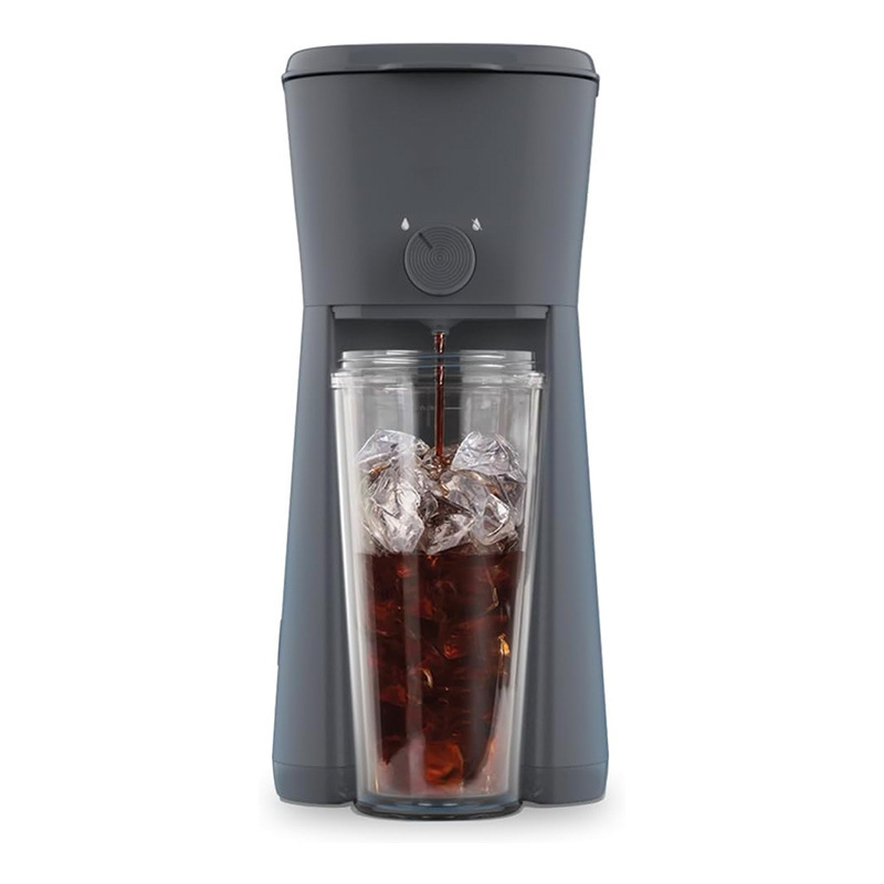 Professional High-Quality Single-Cup Drip Coffee Machine for Home and Office Use, Hotel 600ml Double-Walled Cup