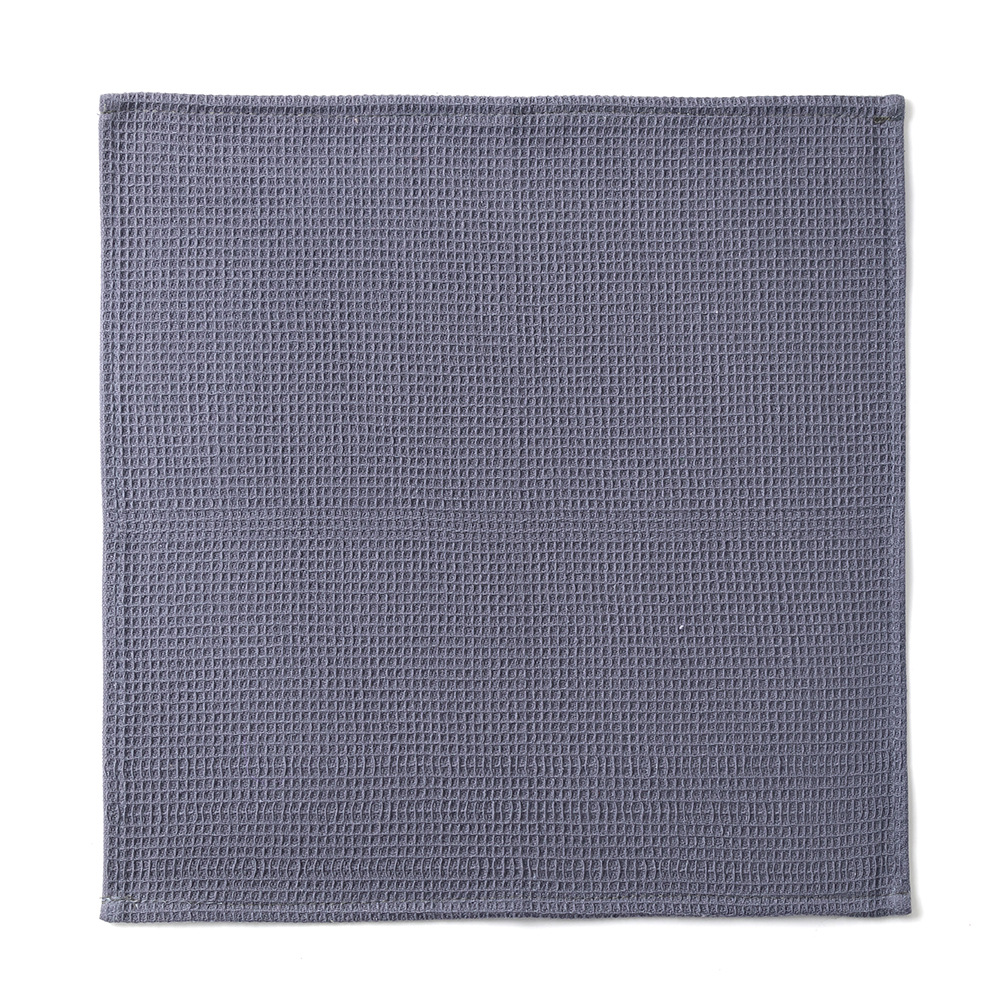 Etiquetado transfronterizo algodón toalla de cocina waffle simple piña toalla cuadrada multifuncional toalla de limpieza