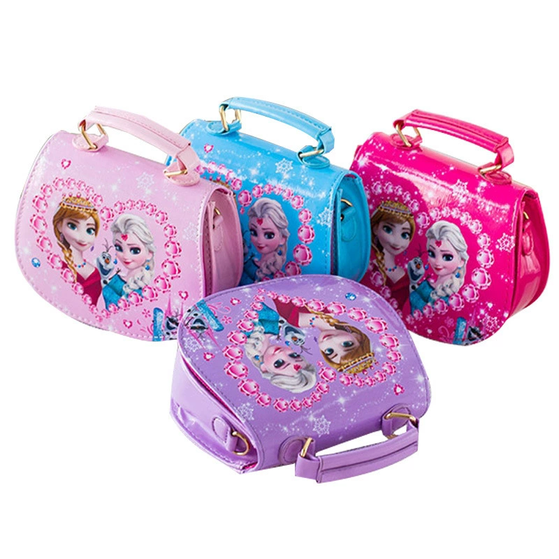 Детская сумка, сумка через плечо для принцессы, портмоне ручной работы, “Frozen”