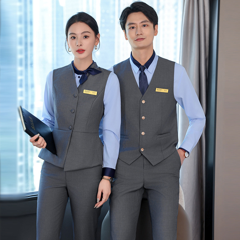 College Style Kindergarten Clothing Student School Uniform Vest suit Men and Women Same Style Teacher Work Clothes dress JK Uniform