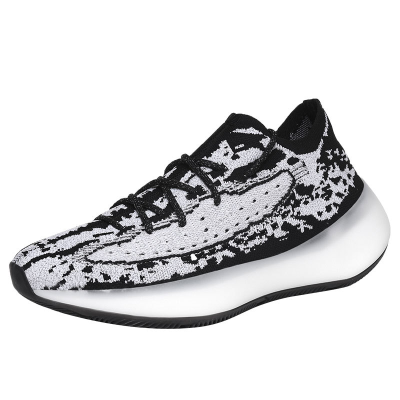 YEZZY coconut 380 gypsophila black and w...