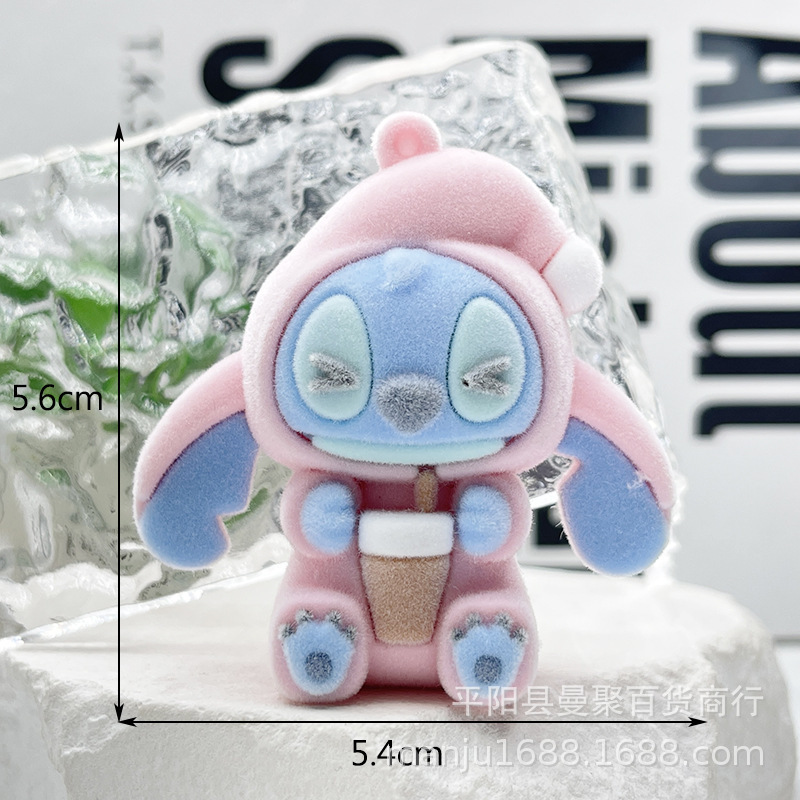 植毛ラブブブラインドボックス人形ソフトラバーラブブキーホルダーペンダントトレンディなペンダントラブブスクールバッグペンダント|undefined