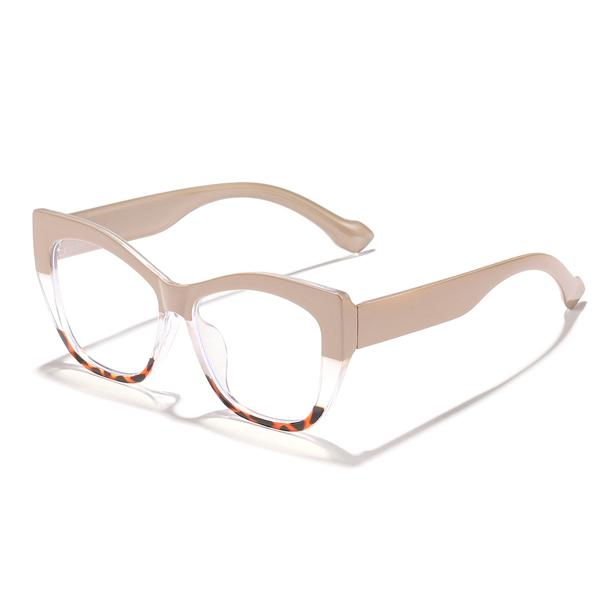 Nuevas gafas anti-luz azul con costuras retro transfronterizas para ojos de gato