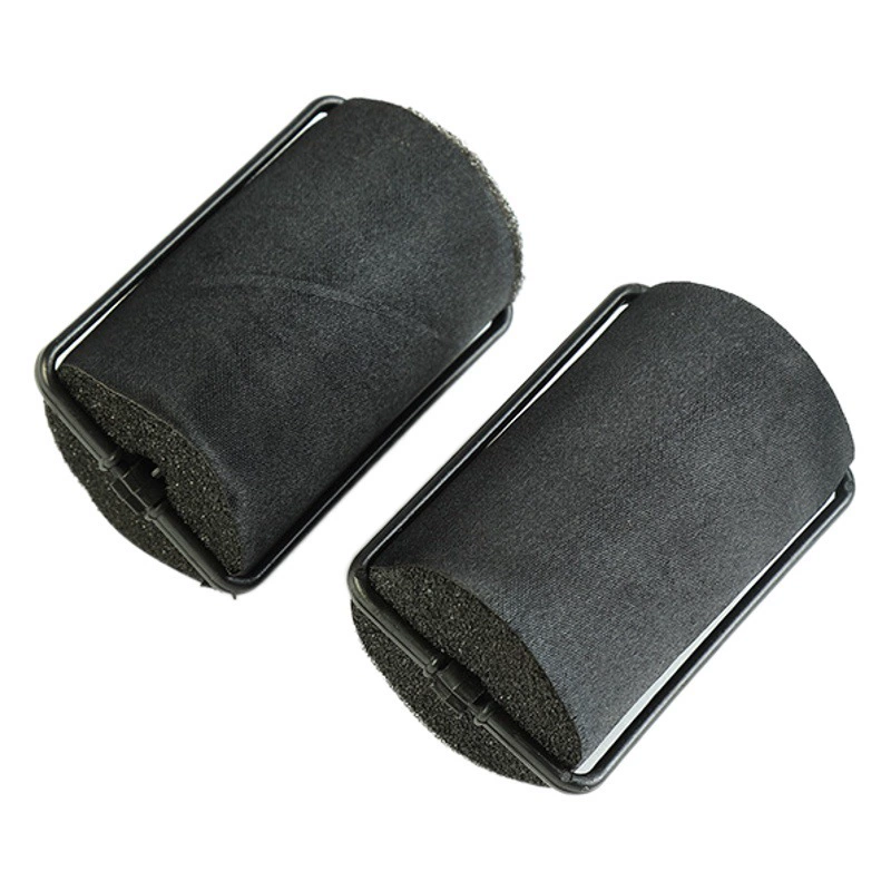 Прямые поставки с фабрики внешняя ткань Губка бигуди для волос челка пушистые бигуди для волос пластиковая пряжка артефакт вьющихся волос