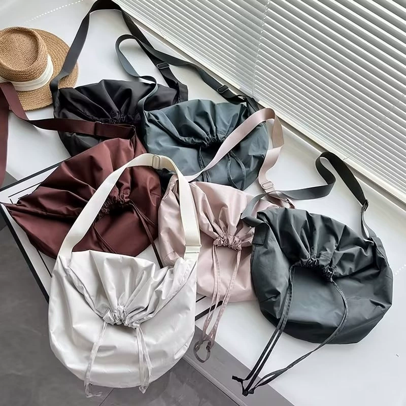 Сумка через плечо на шнурке Удобная сумка Сумка через плечо большой емкости Повседневная сумка для инструментов