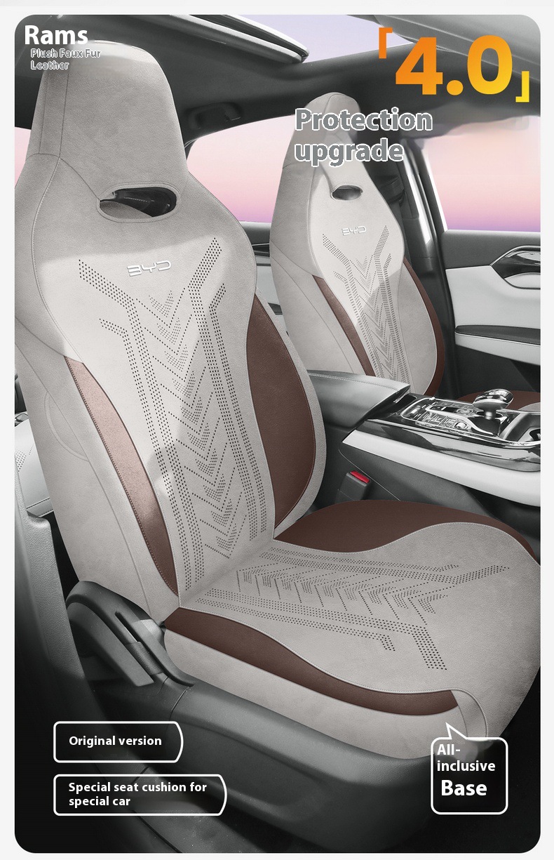 New Model Special-Purpose Vehicle Destroyer 05 Rams Saddle Cushion Car Seat Cushion Overseas Right-Hand Drive Seat Cover Cross-Border Full-Cover Car