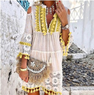 2021 Spring and Summer New Amazon Wish European Foreign Trade Cross-Border New Women's Fashion Sweet Lady Dress