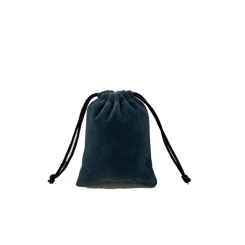 Bolsa de franela de joyería al por mayor venta directa de fábrica de cosméticos auriculares banco de energía a prueba de polvo almacenamiento bolsillo de cordón de joyería