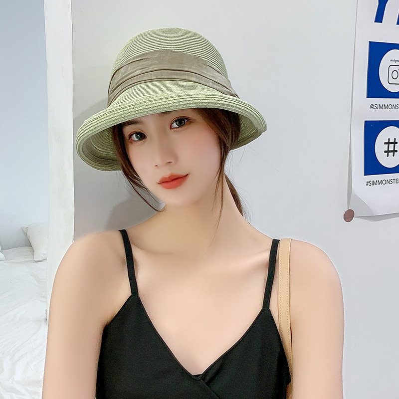 Summer camouflage foldable sun hat for traveling