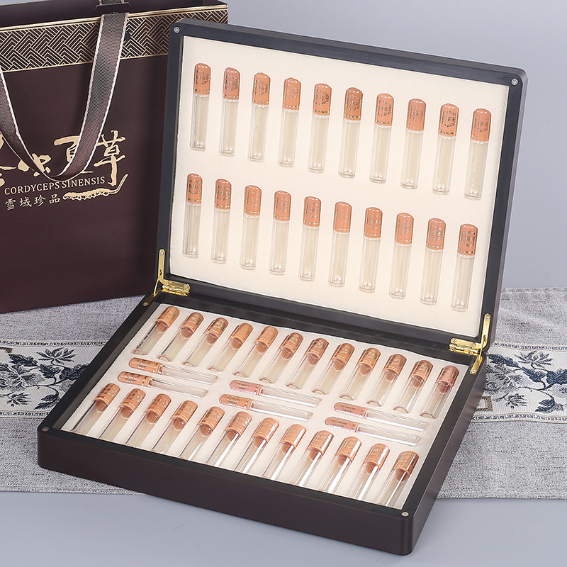 Caja de embalaje de Cordyceps Cordyceps Caja de regalo Caja vacía 10 tubos 20 50 60 cajas de regalo