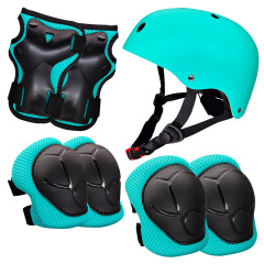 Supply Multicolor Helmet Protective Gear Set Bicycle Roller Skate Skateboard Sports Safety Anti-Fall Children's Protective Gear