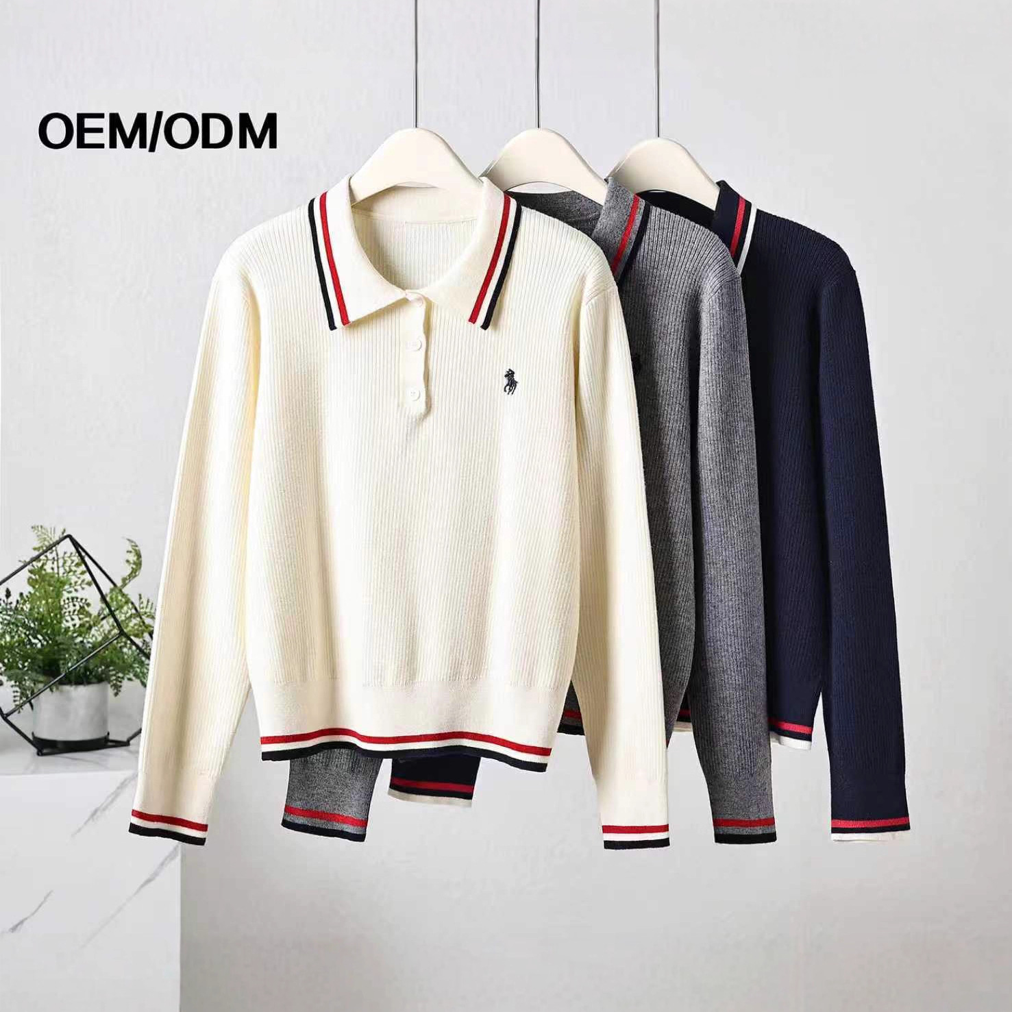 针织服装源头工厂来样加工来图打板中高端小批量定制加工针织衫