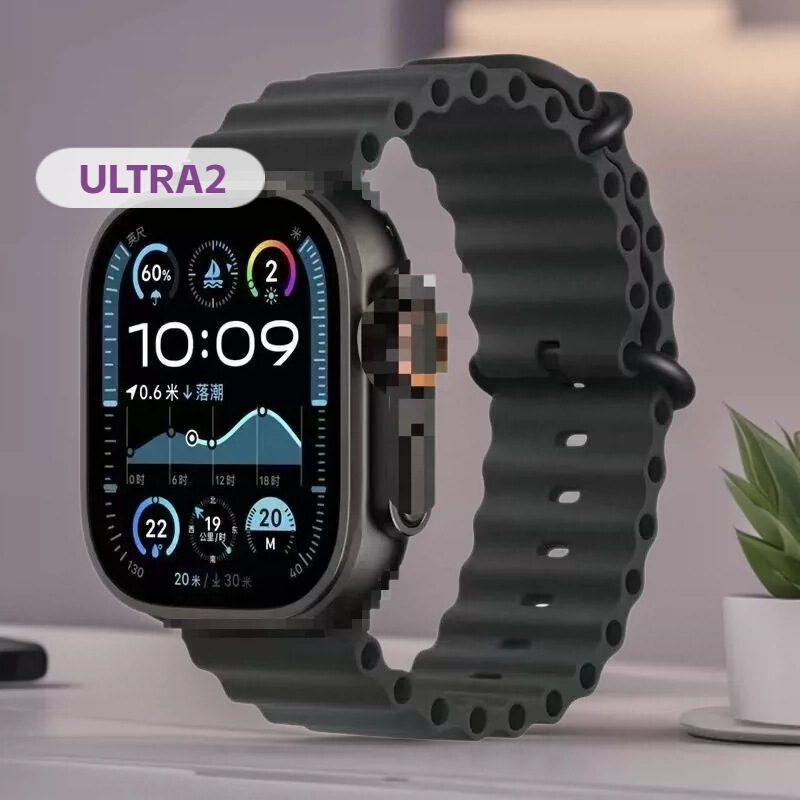 Huaqiangbei ultra2/ultra3 smart watch cross-border smart island Bluetooth call heart rate blood pressure factory