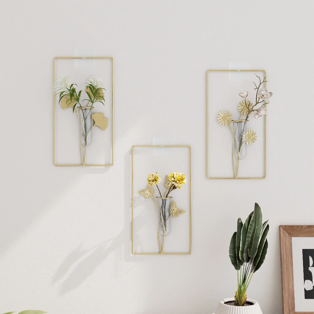 Скандинавские легкие и роскошные креативные настенные гидропонные вазы