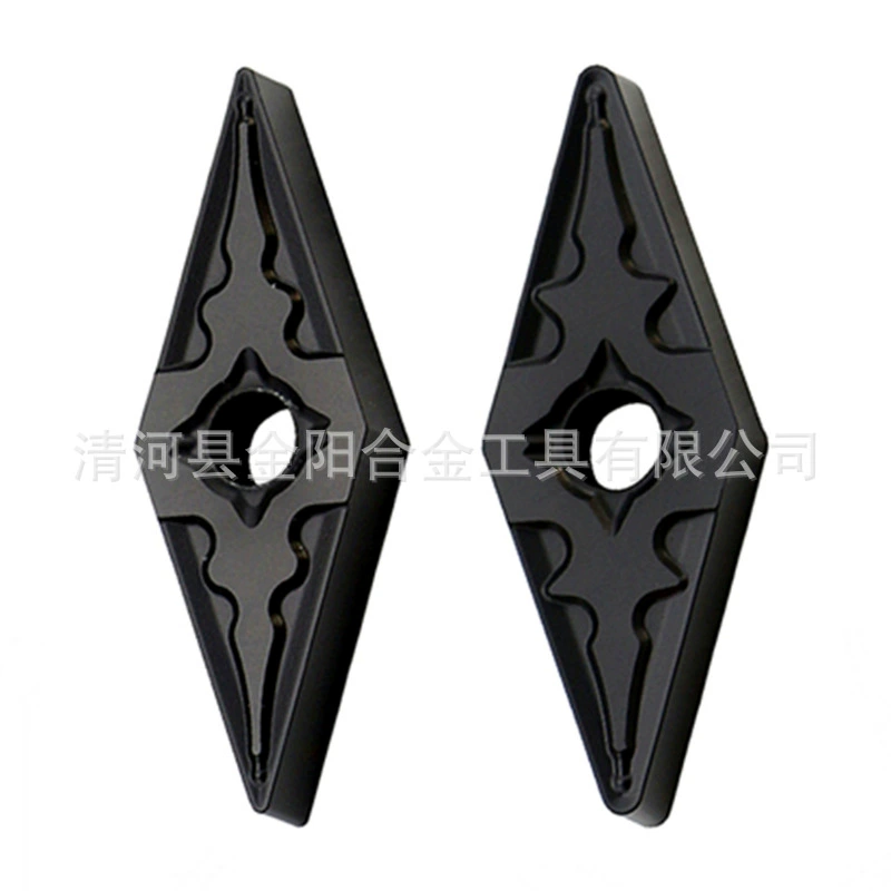 Алмазный острый нож с ЧПУ 35 градусов VNMG160404-OPM/160408-OPM черные стальные детали