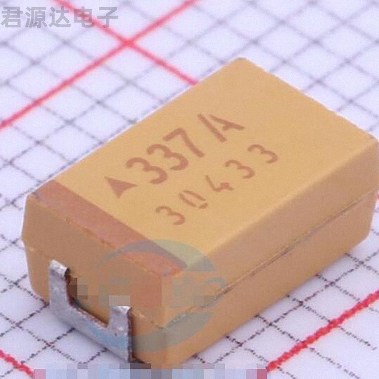 TPSD337K010R0100描述330uF(337) ±10% 10V 钽电容