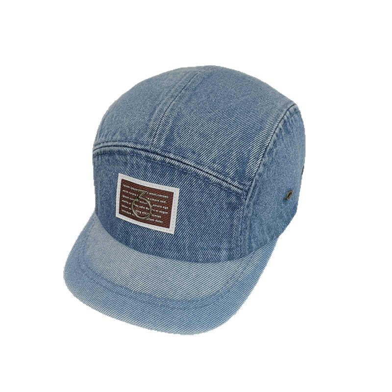 Gorra de béisbol de mezclilla lavada retro para niños, sombrero de hip-hop de ala corta de todo fósforo japonés, diseño de nicho, gorra de visera para hombres