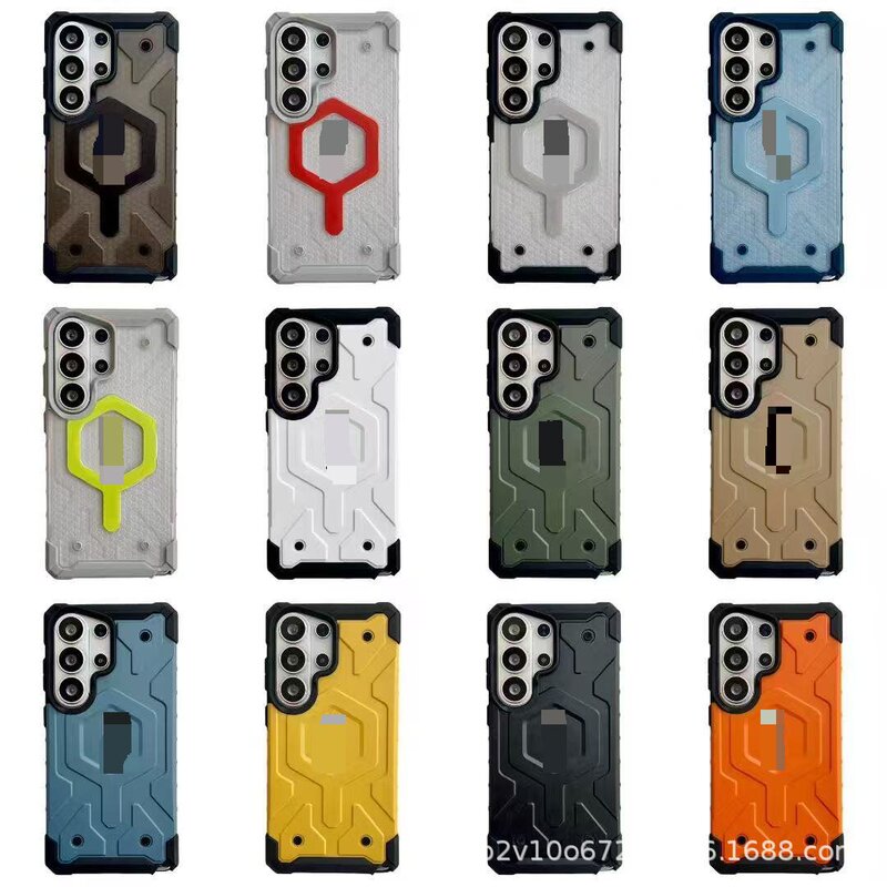 Diamond Magnetic Case Suitable for Samsung S26Ultra Phone Case S25Plus Protective Cover Apple 15 Anti-Drop Ua Same Model g