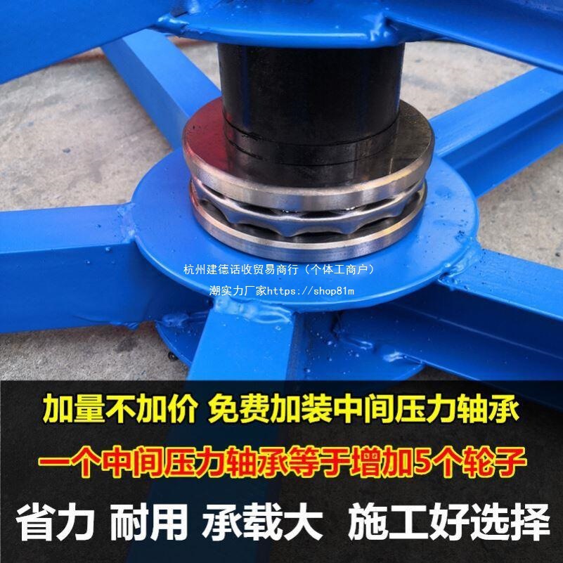 放线盘BV电缆线盘光缆电缆钢丝绳放线架光纤卷线盘钢绞线放线圆盘