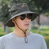 Street men's summer sun hat outside climbing suitable for hiking, sun protection