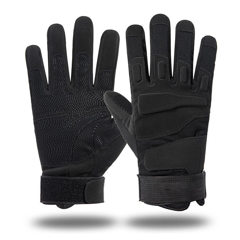 Guantes tácticos al aire libre campo ventiladores militares CS rendimiento negro águila guantes de dedo completo fitness ciclismo deportes guantes de pantalla táctil