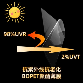 pet聚酯薄膜高倍防紫外线透明厂家定制抗紫外线抗老化pet薄膜卷材