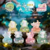 A153 Mountain and Sea Nine-tailed Fox Small Incense Burner Box 6