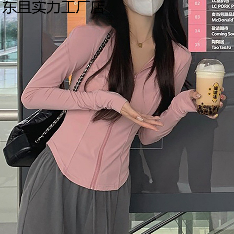 小野日焼け止め服女性の夏の屋外アイスシルクフード付きカーディガン薄いコート抗 UV ヨガスリム日焼け止め服|undefined