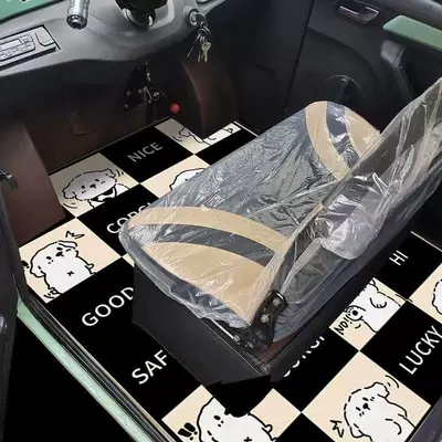 Universal Foot Pad — Universal Four-Wheel Vehicle Crystal Velvet - puppy-likes-you-100140cm-cut-by-yourself