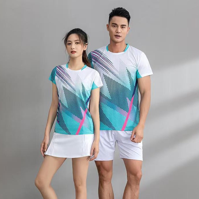 [Tienda de fábrica] al por mayor ropa de bádminton de secado rápido, ropa de voleibol masculina y femenina, tenis de mesa, ropa deportiva