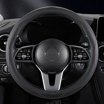 Leather Steering Wheel Cover, Steering wheel cover