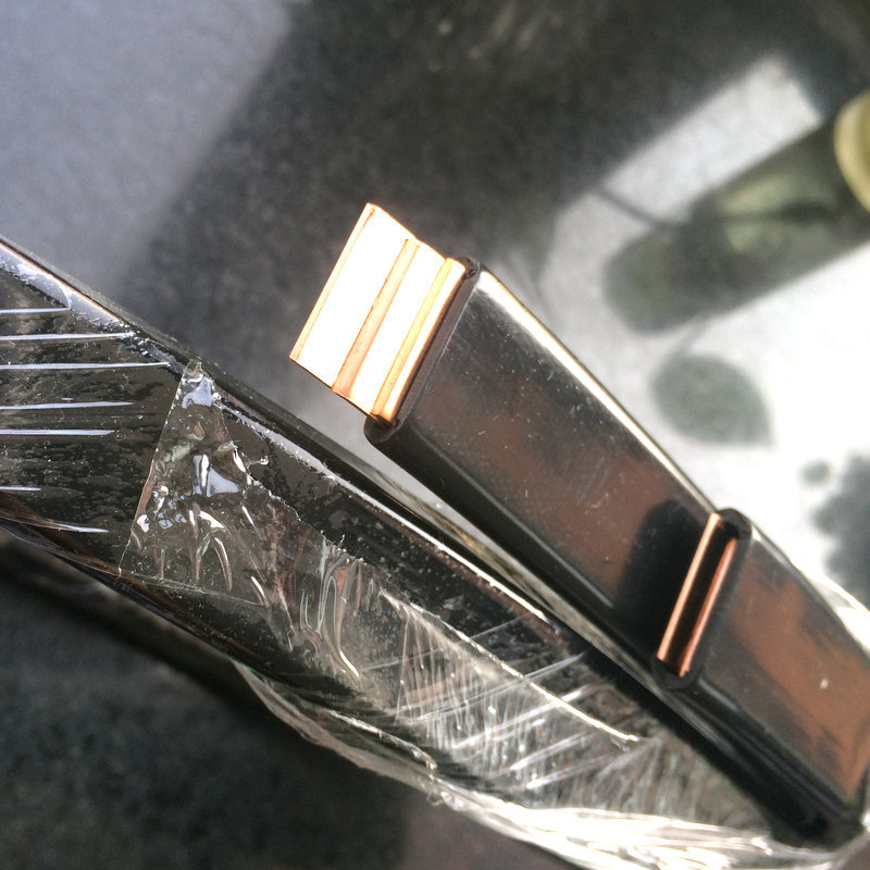 正品 叠片式多层绝缘软母排柔性铜排软连接20*1*6/3/4/2/8/10黑色