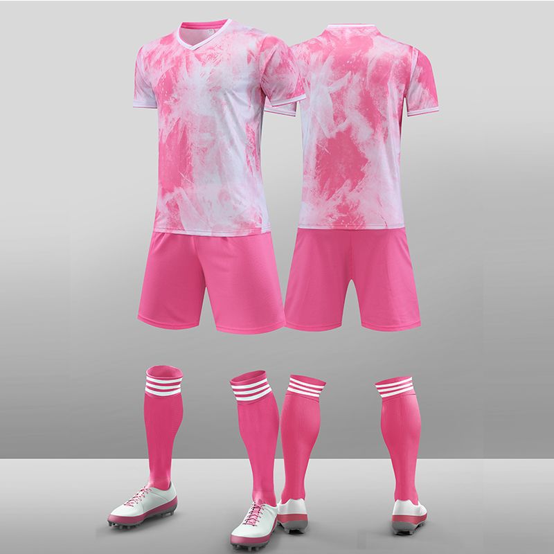 Traje de uniforme de fútbol Kalmei 2025 Nuevo uniforme de equipo de campamento de verano para estudiantes Camiseta de equipo de entrenamiento de competencia al aire libre para adultos
