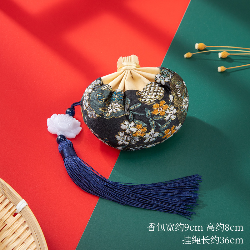 Bolsa vacía, bolso de impresión bordado antiguo, colgante de carro, bolso de mosquitos, festival del dragón, bolso de moda nacional