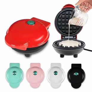 Cross-Border Mini Waffle Machine Amazon Ebay Home Min Make Waffle Kidsren's Toast Baking Machine