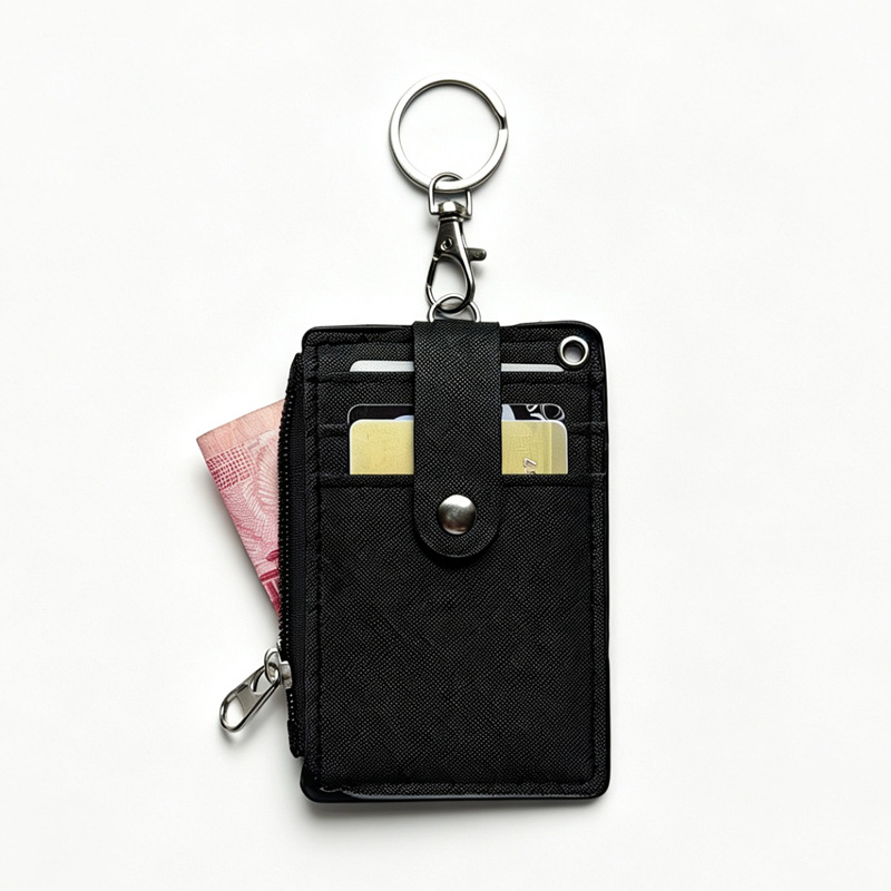 Zipper Student Change Card Holder Two-in-One Multifunctional Bus Card Holder Cartoon Meal Card Transportation Card Door Card Holder