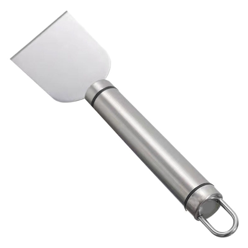 Raspador de Acero Inoxidable, Raspador de Azulejos, Removedor de Pegamento para Pisos y Vidrio, Herramienta de Limpieza para Refrigerador de Cocina, Raspador de Agua