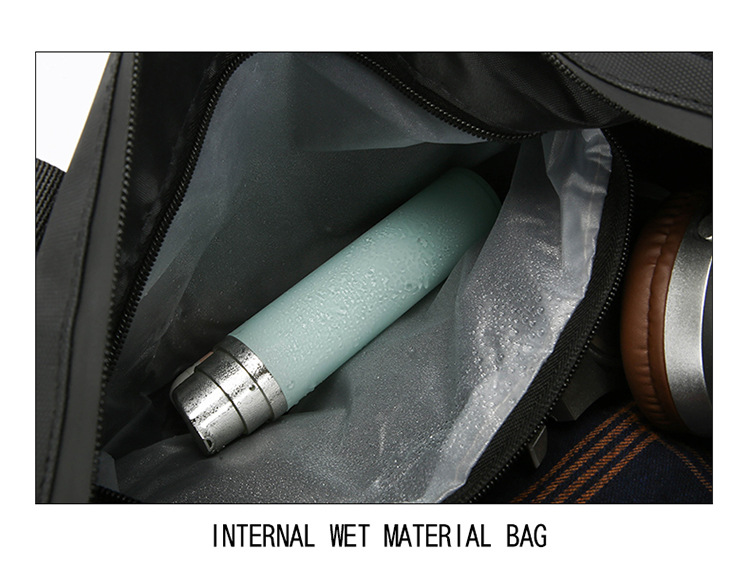 Kurztourenrucksack leichte Reisetasche Handgepäck Fitnesstasche Herren Nasstasche Schwimmtasche Umhängetasche Sporttasche
