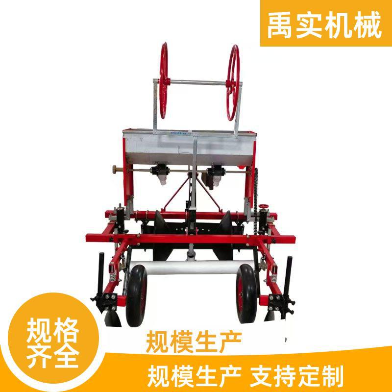 地膜覆盖机拖拉机多功能农用红薯覆膜机起垄覆膜施肥滴灌一体起垄