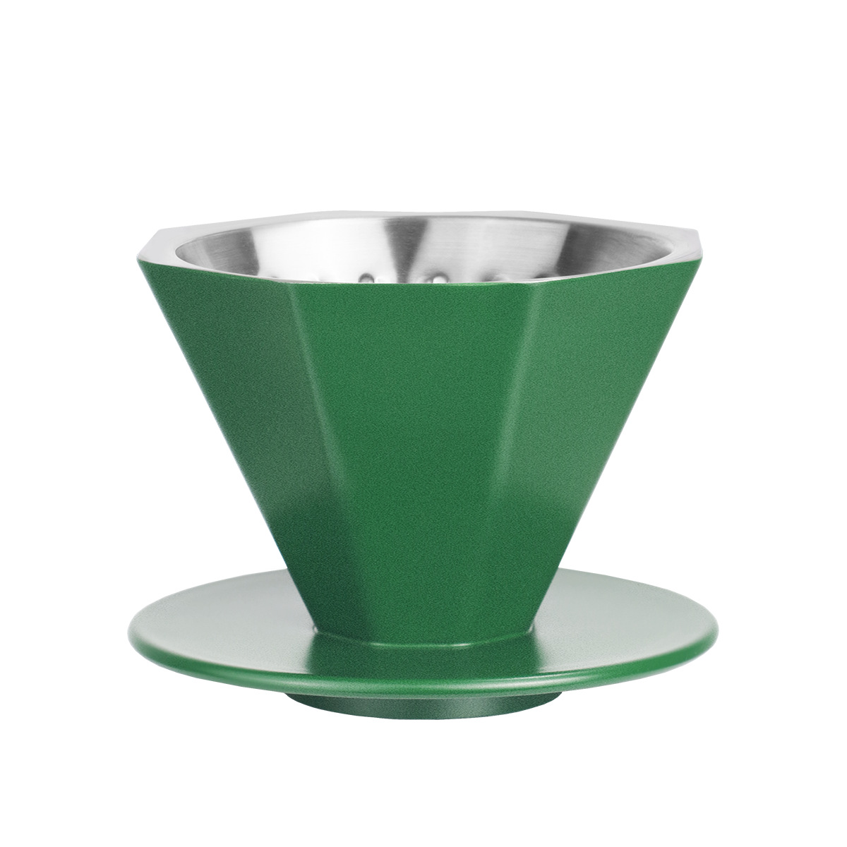 Taza de Filtro de Goteo V60 de Acero Inoxidable 304 Doble Capa Engrosada para Exteriores image 6