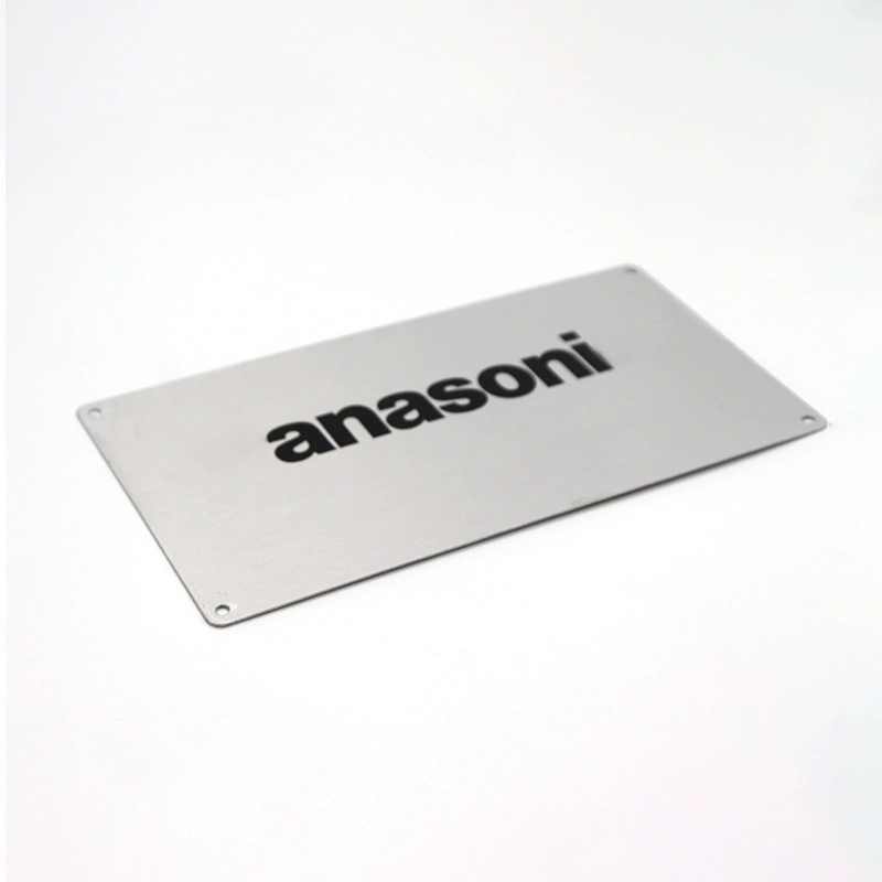 Hongkang металлическая нержавеющая сталь механическая вывеска травления коррозии вывески